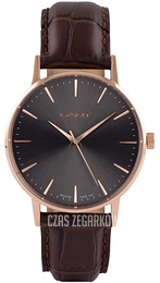 Gant Szary/Skóra Ø42 mm GT081006