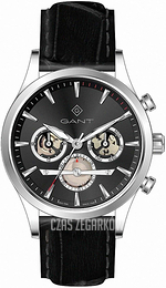 Gant Ridgefeld Szary/Skóra Ø44 mm GT131024