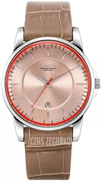 Gant Różowe złoto/Skóra Ø43 mm GTAD00401399I