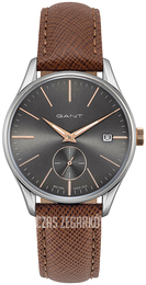 Gant Szary/Skóra Ø36 mm GTAD06700899I