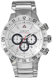 Gant Biały/Stal Ø46 mm W10082