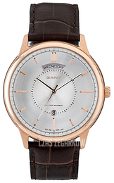 Gant Hudson Srebrny/Skóra Ø44 mm W10933