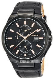 Gant Stamford Czarny/Skóra Ø44 mm W70663