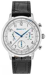 Gant Srebrny/Skóra Ø42 mm W71203