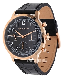 Gant Czarny/Skóra Ø42 mm W71205