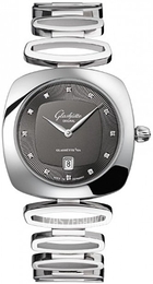 Glashütte Original Lady Pavonina Szary/Stal 31x31 mm 03-01-06-12-14