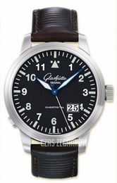 Glashütte Original Pano Navigator Czarny/Skóra Ø44 mm 100-03-07-05-04