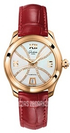 Glashütte Original Lady Serenade Biały/Skóra Ø36 mm 39-22-14-01-44