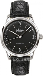 Glashütte Original Senator Sixties Czarny/Skóra Ø39 mm 39-52-04-02-04