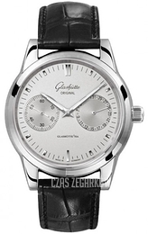 Glashütte Original Senator Srebrny/Skóra Ø40 mm 39-58-02-02-04