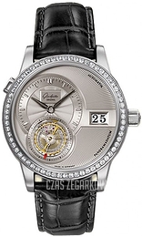 Glashütte Original Pano Panomatic Tourbillon Szary/Skóra Ø39.4 mm 93-01-05-22-04