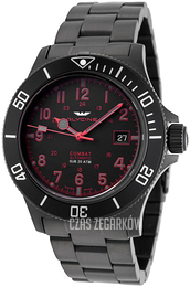 Glycine Combat Czarny/Stal Ø42 mm GL0080