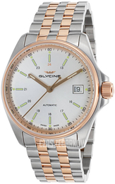 Glycine Combat Srebrny/Stal w kolorze różowego złota Ø36 mm GL0108