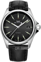 Glycine Combat Czarny/Skóra Ø36 mm GL0111