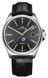 Glycine Combat Czarny/Skóra Ø40 mm GL0116