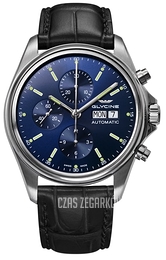 Glycine Combat Niebieski/Skóra Ø42 mm GL0117
