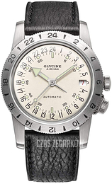 Glycine Airman Czarny/Skóra Ø36 mm GL0161