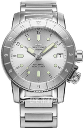 Glycine Airman Srebrny/Stal Ø36 mm GL0180