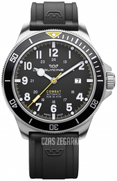 Glycine Combat Sub Czarny/Guma Ø46 mm GL0274