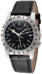 Glycine Airman Czarny/Skóra Ø36 mm GL0370