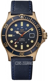 Glycine Combat Sub Niebieski/Skóra Ø42 mm GL0374