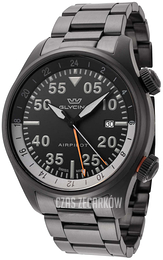 Glycine Airpilot Gmt Czarny/Stal Ø44 mm GL0434