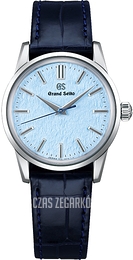 Grand Seiko Elegance Collection Niebieski/Skóra Ø34 mm SBGX353G