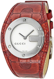 Gucci Srebrny/Skóra Ø31 mm YA104522