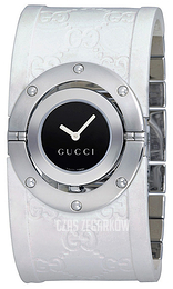 Gucci Twirl Czarny/Stal Ø33 mm YA112422
