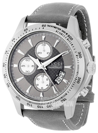 Gucci 126 XL Szary/Skóra Ø44 mm YA126241