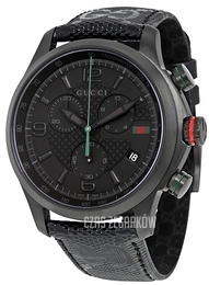 Gucci G-Timeless Czarny/Tkanina Ø44 mm YA126244