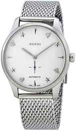Gucci G-Timeless Srebrny/Stal Ø38 mm YA126330