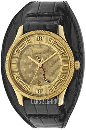 Gucci G-Timeless Żółte złoto/Skóra Ø40 mm YA126342