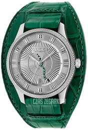 Gucci G-Timeless Srebrny/Skóra Ø40 mm YA126344