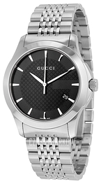 Gucci G-Timeless Czarny/Stal Ø38 mm YA126402