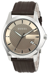 Gucci 126 MD Brązowy/Skóra Ø38 mm YA126403