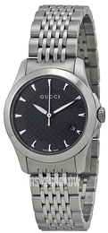 Gucci G-Timeless Czarny/Stal Ø27 mm YA126502