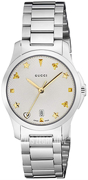 Gucci G-Timeless Srebrny/Stal Ø27 mm YA126572