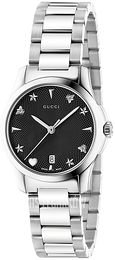 Gucci G-Timeless Czarny/Stal Ø27 mm YA126573