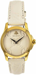 Gucci G-Timeless Kremowy/Skóra Ø27 mm YA126580A