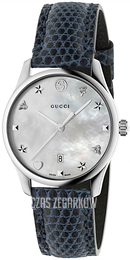 Gucci G-Timeless Biały/Skóra Ø29 mm YA126588