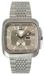 Gucci 131 LG Brązowy/Stal 40x40 mm YA131301
