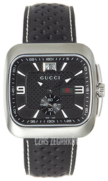 Gucci 131 LG Czarny/Skóra 40x40 mm YA131302
