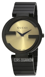 Gucci Interlocking Żółte złoto/Stal Ø37 mm YA133314