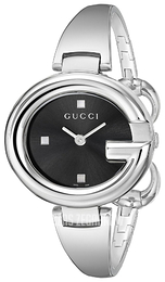 Gucci Guccissima Czarny/Stal Ø36 mm YA134301
