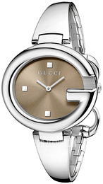 Gucci Guccissima Brązowy/Stal Ø36 mm YA134302