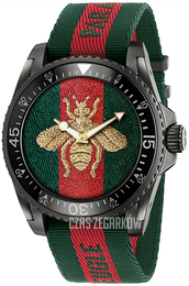 Gucci Dive Wielokolorowy/Tkanina Ø45 mm YA136216