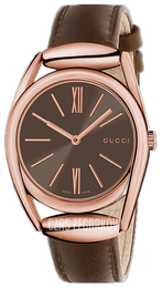 Gucci Brązowy/Skóra Ø34 mm YA140408