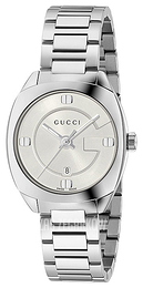Gucci G- Frame Biały/Stal Ø29 mm YA142502