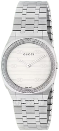 Gucci 25H Biały/Stal Ø30 mm YA163503